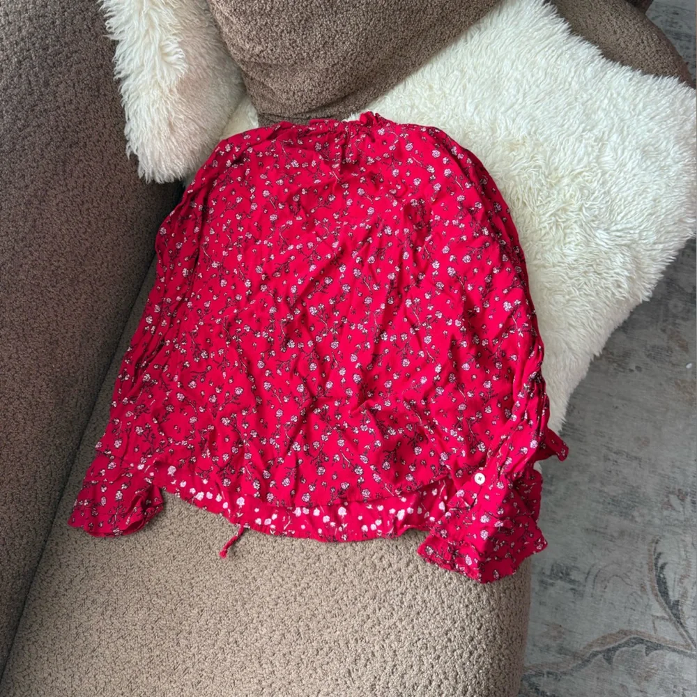 Cleobella Floral Ruffle Sleeve Top